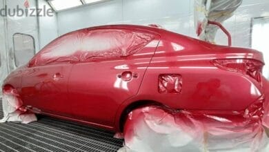 ورشة سمكرة ورش بوية وتغيير لون السيارات بالكامل