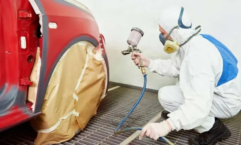 ورشة صبغ سيارات في المنطقة الشرقية